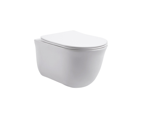 Комплект унитаза с инсталляцией Aquatek Классик (Сет) c сиденьем микролифт, безободковый, без кнопки, без крепления