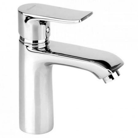 Смеситель для раковины/умывальника Accoona, однорычажный, неповоротный, керамический, длина излива 152 мм, латунь, цвет хром