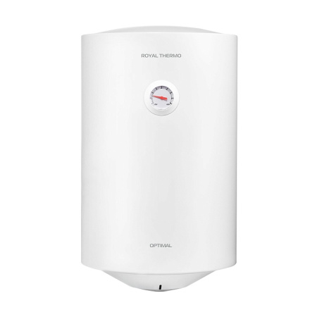 Водонагреватель Royal Thermo RWH 30 Optimal 30 л. электрический, настенный, вертикальный, накопительный, 1.5 квт, 570х352х340 мм, 230 В, (цвет белый, круглый), с нижней подводкой