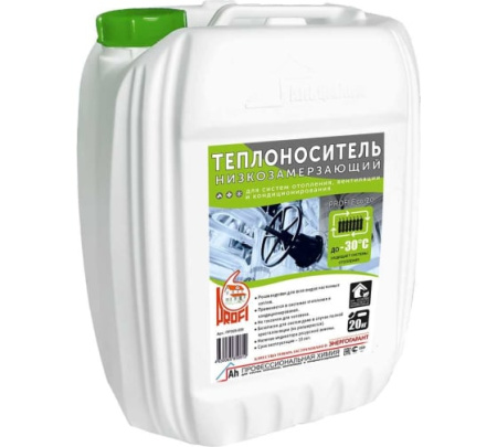 Теплоноситель PROFI "Есо-20" на основе пропиленгликоля, в канистре 20 кг ПРЭ20-020 красный