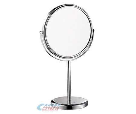 Зеркало двухсторонее с 3-х кратным увеличением Wasserkraft K-1003 настольное хром