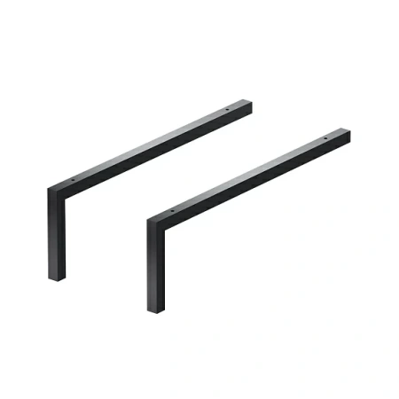 Ножки для шкафа AM.PM Func, алюминий, цвет: графит матовый, для мебели, ножки, 25х150х350 мм, прямоугольные