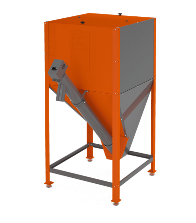 Бункер для подачи пеллет Теплодар, на твердотопливный котел Куппер (0,25...0,35 м3)