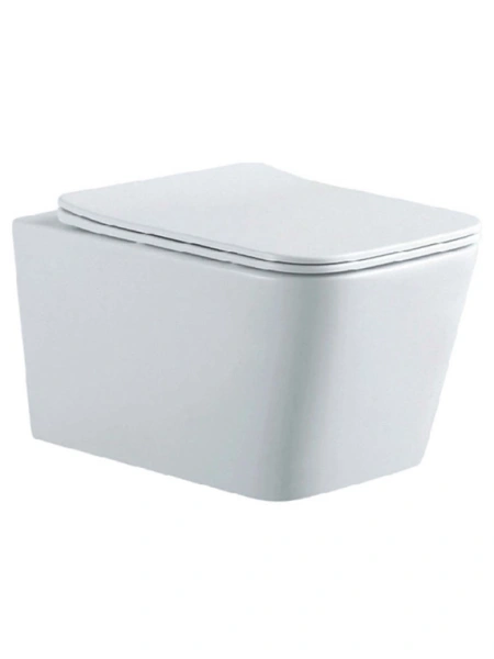 Комплект унитаза с инсталляцией Aquatek Либра New (Сет) c сиденьем микролифт, безободковый, без кнопки, с креплением KKI-0000002