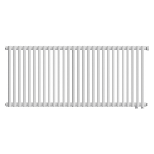 Радиатор Royal Thermo Shift R22 VC2050 стальной 2 трубчатый, 28 секций, нижнее подключение, для отопления квартиры, дома, водяные, мощность 1736 Вт, настенный, цвет белый RAL9016