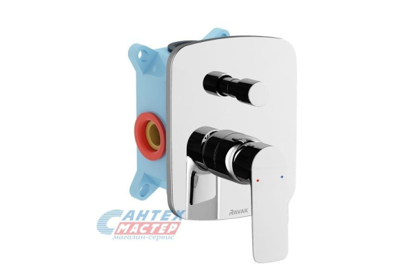 Смеситель для ванны Ravak CL 065.00 для R-box однорычажный встраиваемый X070088