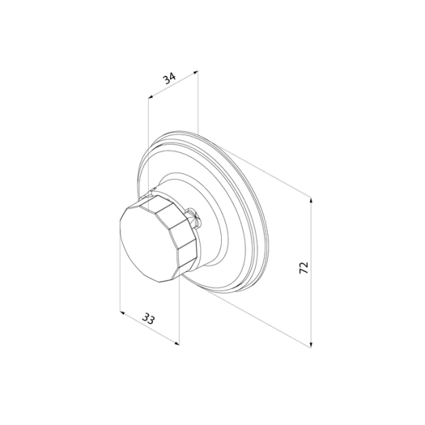 Держатель Milardo Easy ABS пластик, черный матовый, сменный (запасной), для крепления аксессуаров для ванной комнаты, монтаж без сверления EASBWP0M58