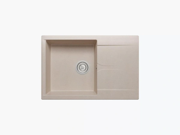 Мойка Polygran Gals-760 76х50х21.6 см, врезная, с левым/правым крылом, из искусственного камня, прямоугольная, цвет серый, без отверстия под смеситель, слив-перелив, с сифоном, для кухни Мойка Polygran Gals-760 76х50х21.6 см, врезная, с левым/правым крылом, из искусственного камня, прямоугольная, цвет серый, без отверстия под смеситель, слив-перелив, с сифоном, для кухни