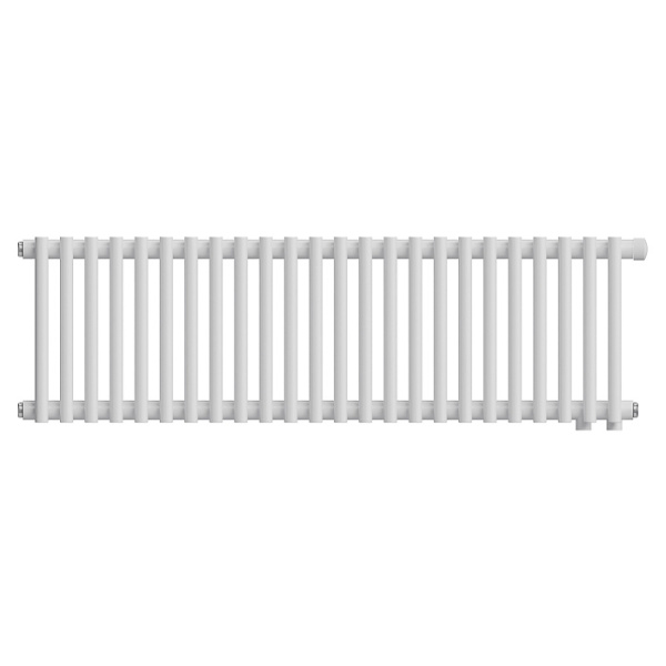 Радиатор Royal Thermo Shift R22 VC2030 стальной 2 трубчатый, 24 секции, нижнее подключение, для отопления квартиры, дома, водяные, мощность 984 Вт, настенный, цвет белый RAL9016
