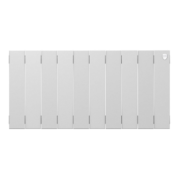 Радиатор отопления Royal Thermo PianoForte 300 Bianco Traffico (10 секций) биметаллический, боковое подключение, для квартиры, дома, водяные, мощность 1230 Вт, настенный, батарея, белый