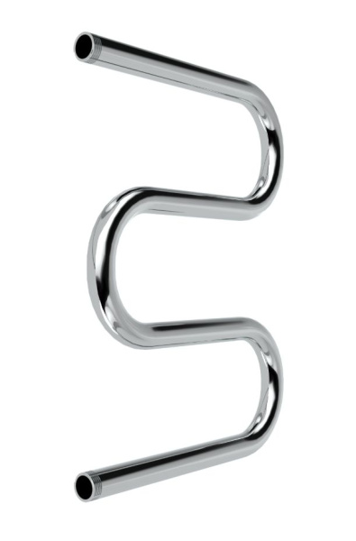 Полотенцесушитель 500х400 мм Indigo M1 MW50-40 М-образный, 1" дюйм. водяной, боковое подключение, из нержавеющей стали, цвет хром, м/о 500