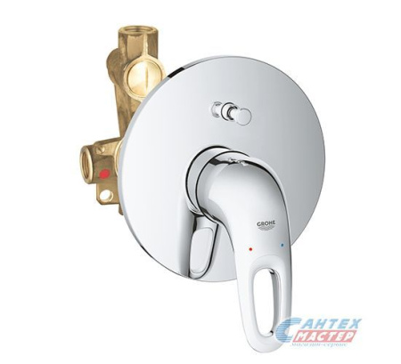 Смеситель для ванны Grohe Eurostyle New скрытого монтажа хром 33637003