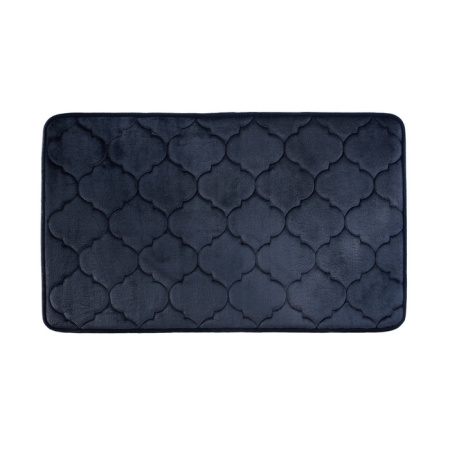 Коврик для ванной комнаты IDDIS Basic 800х500 мм цвет синий, полиэстер B20P580i12