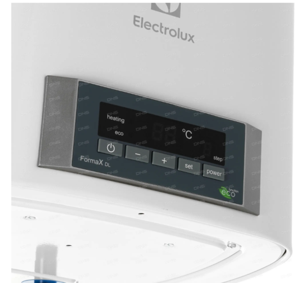 Водонагреватель 30 л Electrolux EWH 30 Formax DL электрический, настенный, вертикальный, накопительный тип, 2.0 квт, 545*359х344 мм, 220в Сухой ТЭН ,  бак  Сталь с эмалированным покрытием