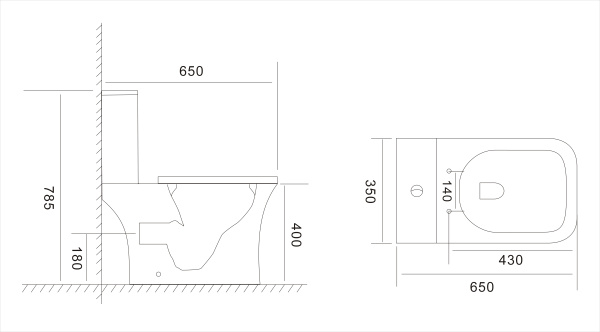 Унитаз-компакт Olives Porto, белый, универсальное направление выпуска, напольный, с быстросьемным сиденьем микролифт, дюропласт, безободковый, антивсплеск, чаша с бачком