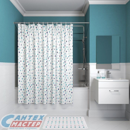 Шторка Iddis для ванной комнаты Promo 180х180 P14P118i11