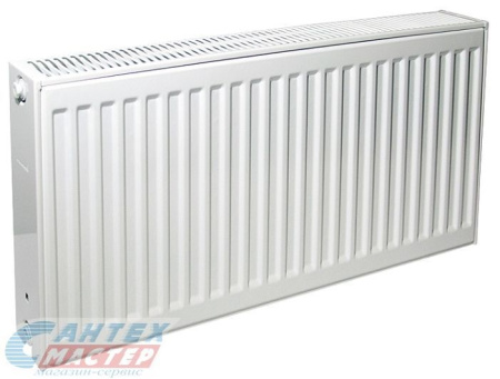 Радиатор KERMI FKO 22 400х1000 стальной, панельный, боковое подключение, для отопления квартиры, дома, водяные, мощность 1283 Вт, настенный, батарея, белый (Керми)