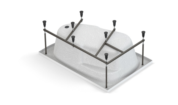 Ванна Cersanit Joanna 140x90 акриловая, цвет- белая, (без гидромассажа, рамы, сифона, фронтальной панели) асимметричная, правосторонняя, правая, пристенная, литьевая, литая, в квартиру, дом, дачу, хрущевку, сантехника, размер, длина, ширина