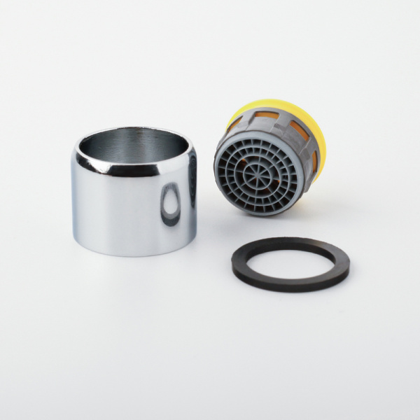 Аэратор IDDIS Optima Home с гайкой, силикон/нержавеющая сталь, M22, внутренняя резьба, хром глянцевый 996S22S2SM