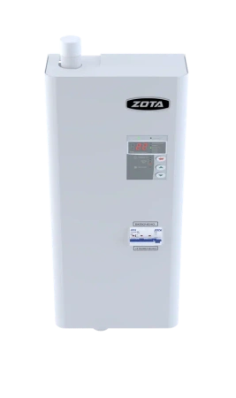Котел электрический Zota Lux 30, 30 кВт, 380В, (300 кв. м2) одноконтурный, настенный, ЖК дисплей, цвет белый, для контура отопления
