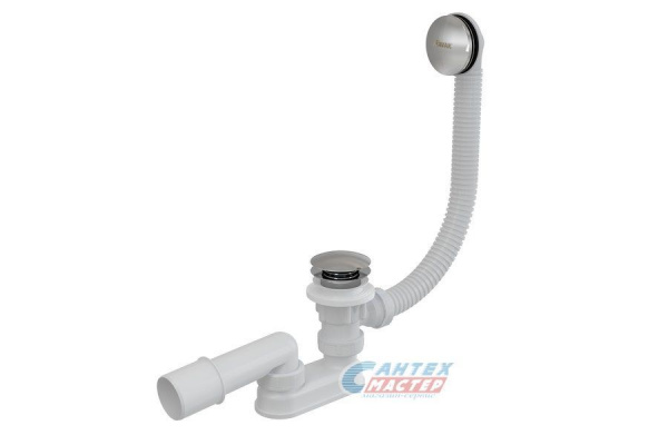 Обвязка для ванны Ravak ClickClack 800 с переливом и сливом хром X01472