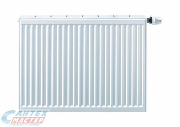 Радиатор Stelrad Novello 22 300-1600 стальной, панельный, нижнее подключение, для отопления квартиры, дома, водяные, мощность 2001 Вт, настенный, батарея, белый (Стелрад)