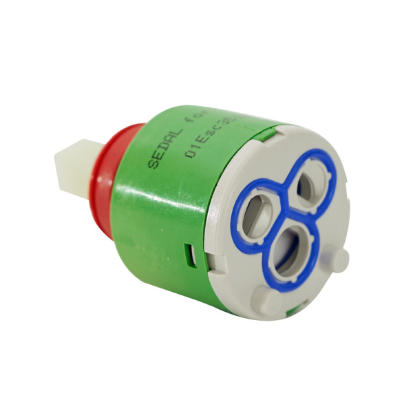 Картридж IDDIS Optima Home 35 мм, EcoStop, EcoControl низкий, керамический, для смесителя, без ножек, зеленый 01ESC35i82