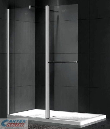 Душевое ограждение Gemy New Rockсoco 150х90х190 прозрачное стекло