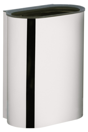Ведро для мусора Keuco Plan 30 л, настенное/подвесное, хром, нержавеющая сталь