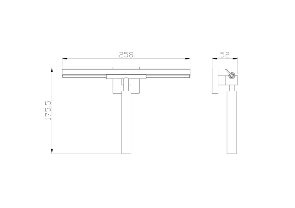 Стеклоочиститель Wonzon & Woghand Polo WW-8923-BN брашированный никель