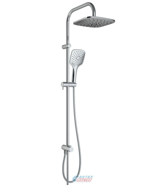 Душевой гарнитур Damixa Origin Evo с верхним душем 220 мм хром 978200000