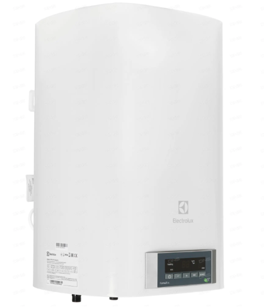 Водонагреватель 30 л Electrolux EWH 30 Formax DL электрический, настенный, вертикальный, накопительный тип, 2.0 квт, 545*359х344 мм, 220в Сухой ТЭН ,  бак  Сталь с эмалированным покрытием