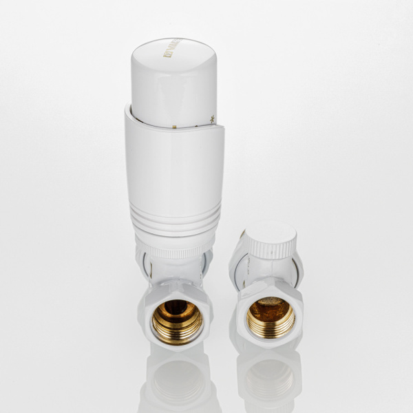 Комплект терморегулирующего оборудования VALTEC прямой 1/2" (белый) Комплект терморегулирующего оборудования VALTEC прямой 1/2" (белый)