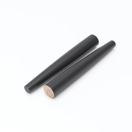 Ножки IDDIS Optima Home (пара) цвет черный, 30 см опора для мебели, для тумбы, массив березы OPH30B1i96