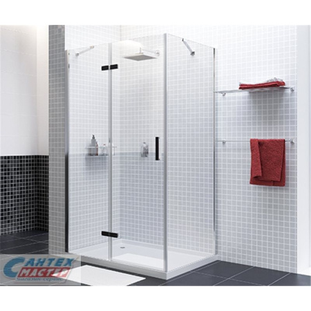 Душевой уголок Wasserkraft Aller Black Matt 120х90х200 см, без поддона, прямоугольный, с левой дверью, без крыши, распашной, стеклянный, пластиковый, хромированный профиль, комплект, для душа, ванной, квартиры, дома, дачи, размеры, метр, литой Душевой уголок Wasserkraft Aller Black Matt 120х90х200 см, без поддона, прямоугольный, с левой дверью, без крыши, распашной, стеклянный, пластиковый, хромированный профиль, комплект, для душа, ванной, квартиры, дома, дачи, размеры, метр, литой