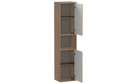 Пенал Cersanit CLASSIC RIBBLE 35 подвесной, (правый/левый/универсальный), 2 распашные дверцы/открытая ниша, цвет бежевый