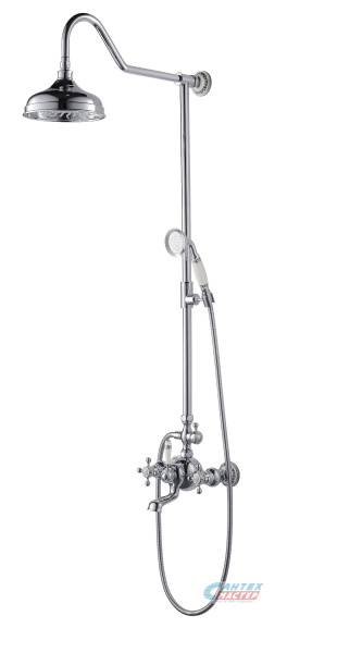 Душевая система Zeegres Z.Moon с изливом 73052301