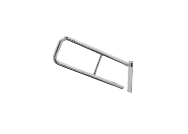 Поручень для душа/ванны Aquatek настенный, откидной, 62 см из нержавеющей стали, хром