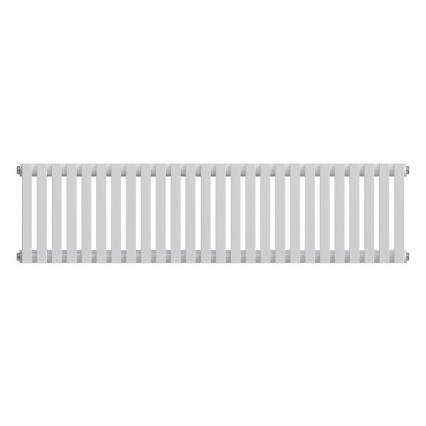Радиатор Royal Thermo Shift Q30 C2030 стальной 2 трубчатый, 26 секций, боковое подключение, для отопления квартиры, дома, водяные, мощность 1638 Вт, настенный, цвет белый RAL9016