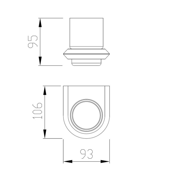 Стакан ABBER Nord для зубных щеток, с держателем, настенный, нержавеющая сталь/стекло, в ванную, цвет стекло матовое/золото матовое AA1556G
