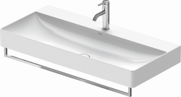 Полотенцедержатель DURAVIT DuraSquare для раковины, одинарный, на раковину, неповоротный, 94,1 см, металлический, форма квадратная, для полотенец, в ванную/туалет, цвет хром, для умывальника
