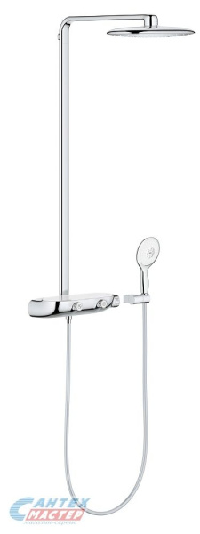 Душевая система Grohe Rainshower SmartControl 360 Mono с термостатическим смесителем без излива хром 26361000