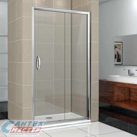 Душевая дверь BAS Infinity WTW-120-C-CH 120х185 прозрачное стекло в нишу, открывание правое/левое, прозрачное закаленное стекло, раздвизжная, профиль хром, прямоугольная (душевое ограждение без поддона), Душевая дверь BAS Infinity WTW-120-C-CH 120х185 прозрачное стекло в нишу, открывание правое/левое, прозрачное закаленное стекло, раздвизжная, профиль хром, прямоугольная (душевое ограждение без поддона),