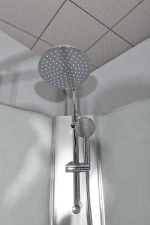 Душевая кабина 80х120х225 см Omega NEW L/R, BandHours поддон низкий, прямоугольная, угловая, открытая