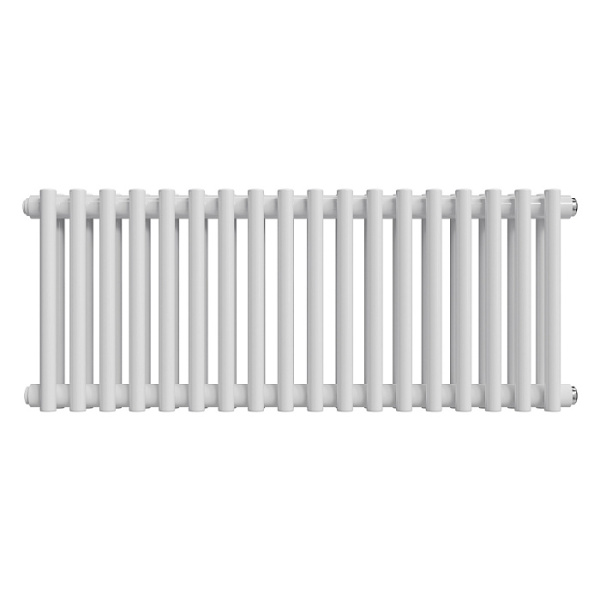 Радиатор Royal Thermo Shift R22 C2030 стальной 2 трубчатый, 18 секций, боковое подключение, для отопления квартиры, дома, водяные, мощность 738 Вт, цвет белый RAL9016