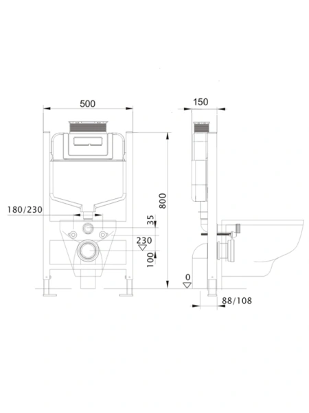 Комплект унитаза с инсталляцией Aquatek Либра Т (Сет) c сиденьем микролифт, с клавишей смыва (кнопкой, клавишей двойного смыва) белая, комплект крепления, смыв Торнадо
