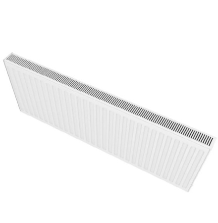 Радиатор Lemax Premium Compact тип 21 высота 400 мм ширина 1400 мм боковое подключение, мощность 1753 Вт стальной, панельный