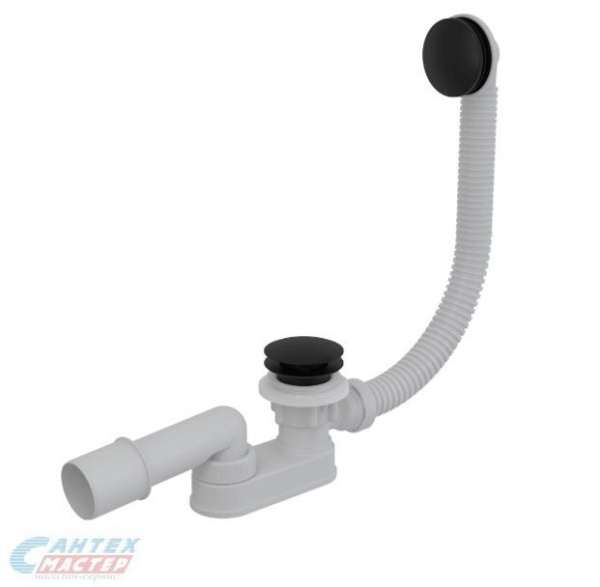 Обвязка Alcaplast для ванны click clack A507BLACK