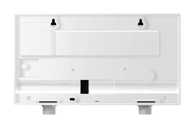 Водонагреватель проточный Thermex Vetro 3500 combi (кран/душ лейка) электрический, вертикальный, 3.5 квт, 154х112х248 мм, 230 В (цвет белый) с нижней подводкой