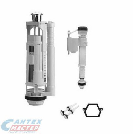 Водосливная арматура Iddis 2-ур нижний впуск трапецивидная прокладка F012400-02K